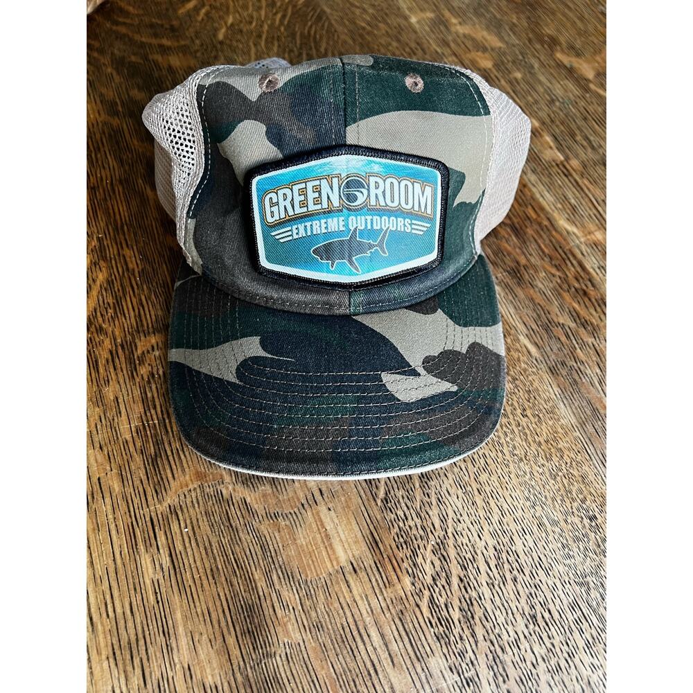 Camouflage trucker hat